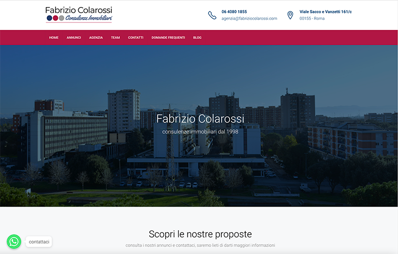 realizzazione sito web e portale annunci agenzia immobiliare