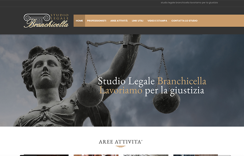 realizzazione sito web studio legale
