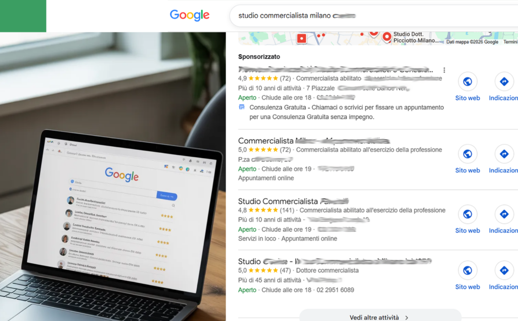 google business profile rivendica profilo
